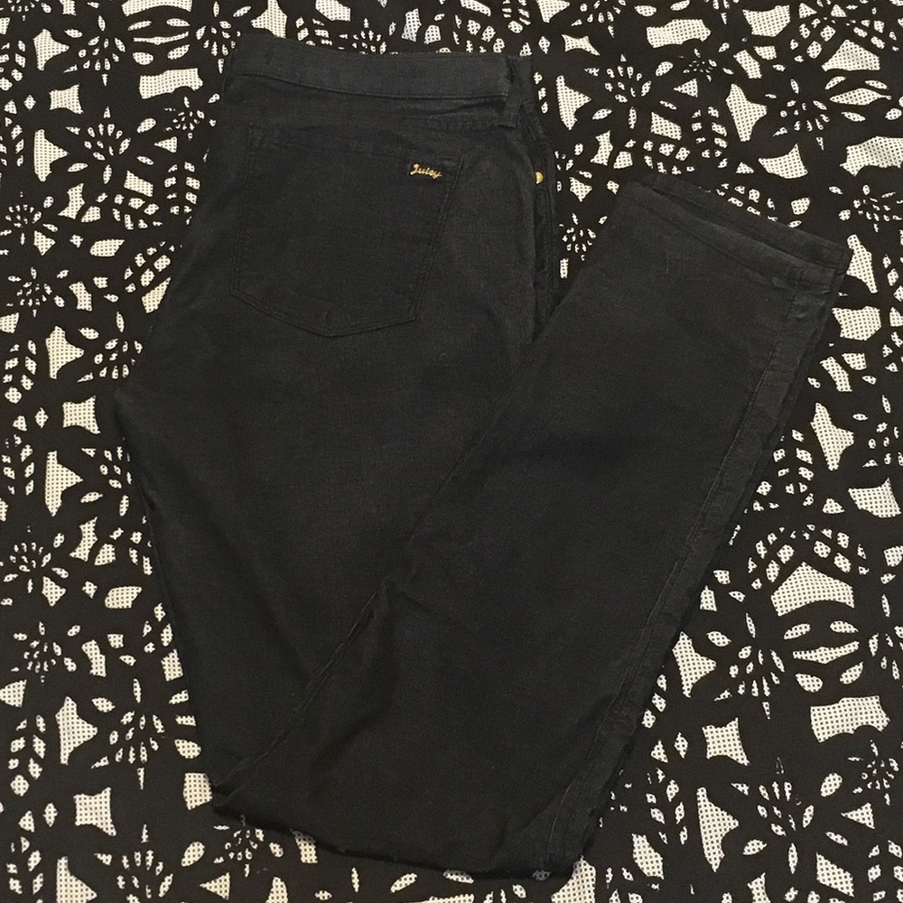 Juicy Couture Black Corduroy Skinnies